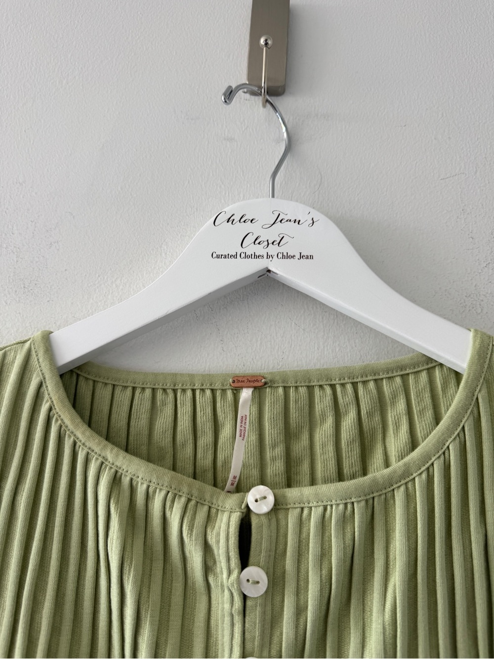 FREE PEOPLE Tilly Tank in Weeping Willow M - Picture 3 of 3